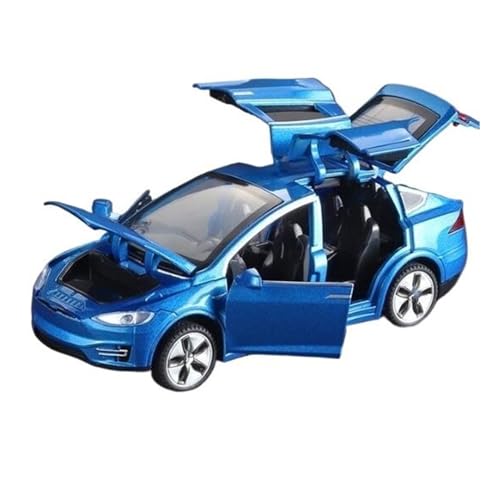 KCYSLY Pull-Back-Modell Für Mode X Mode 3 Model S Legierungsauto-Druckgussmodellfahrzeug 1:32 Anteil(Size:with Foam box-12) von KCYSLY