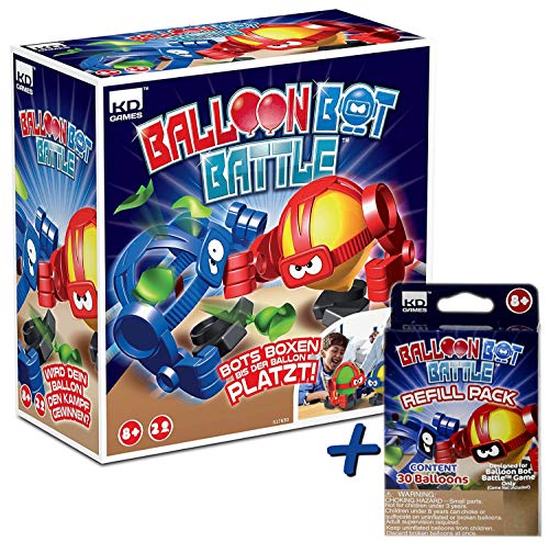 KD GAMES Balloon Bot Battle + Refill Pack mit 30 Ballons von KD GAMES