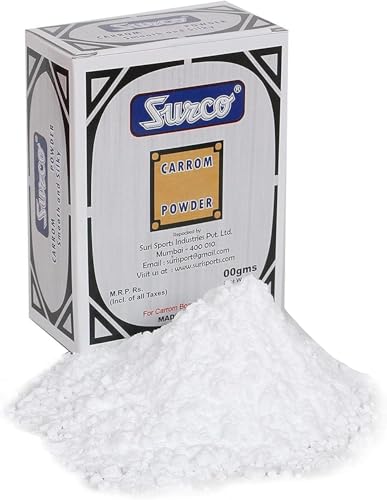 KDW Surco Professional Carrom Board Pulver für Carrom Board (200 g) von KD Willmax
