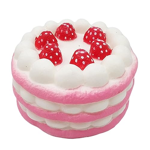 Erdbeerkuchenspielzeug langsam aufsteigender Squeeze Spielzeug Dekompression Spielzeug für Kinder Erwachsene Erdbeerkuchenspielzeug langsam aufsteigender Squeeze Spielzeug Dekompression Spielzeug für Kinder Erwachsene von KDAMGOQE
