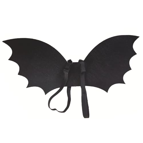 KDAMGOQE Fledermauskostüm, Fledermausflügel für Kinder im Alter von 6 bis 15 Jahren schwarzer Flügel 26, 4 x 122, 6 Kleinkindkostüm mit verstellbaren Gurtkindern für Halloween-Dress-up-Party-Cosplay KDAMGOQE Fledermauskostüm, Fledermausflügel für Kinder im Alter von 6 bis 15 Jahren schwarzer Flügel 26, 4 x 122, 6 Kleinkindkostüm mit verstellbaren Gurtkindern für Halloween-Dress-up-Party-Cosplay von KDAMGOQE