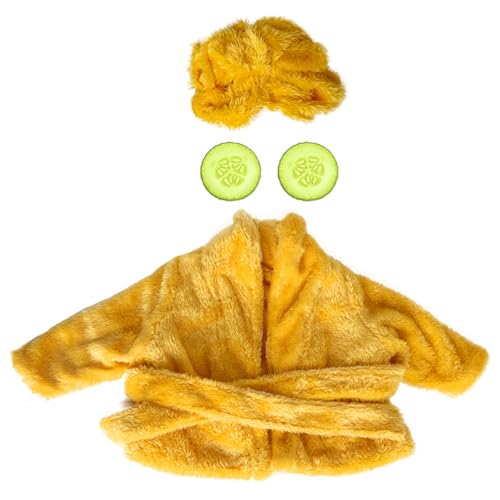 KDAMGOQE Gäste Outfits Halloween Veranda Gäste Outfits umfassen Bademantelhut und Gurkenaugenmaske für die Rasendekoration im Freien im Freien KDAMGOQE Gäste Outfits Halloween Veranda Gäste Outfits umfassen Bademantelhut und Gurkenaugenmaske für die Rasendekoration im Freien im Freien von KDAMGOQE