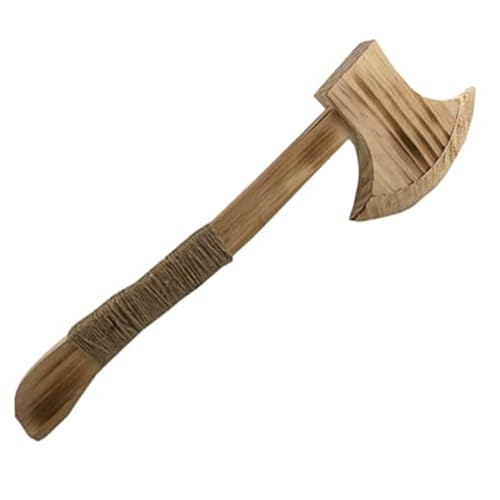 KDAMGOQE Halloween Requisiten Holzaxt mit Hanfseil, 12 Langgang gefälschte Axt, Halloween Performance Supply Toy Axe Lumberjack Axt Halloween Cosplay Kostümprops KDAMGOQE Halloween Requisiten Holzaxt mit Hanfseil, 12 Langgang gefälschte Axt, Halloween Performance Supply Toy Axe Lumberjack Axt Halloween Cosplay Kostümprops von KDAMGOQE