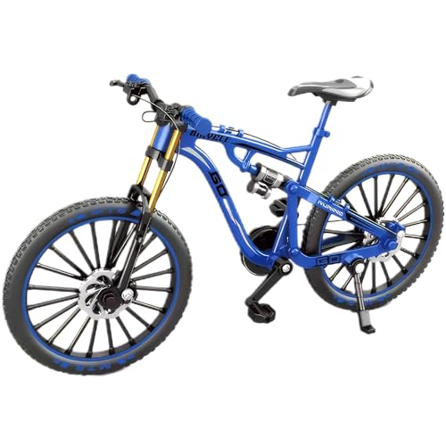 KDAMGOQE Mini BMX-Fahrrad, Fingerrad 1: 8-Skala-Simulationslegierung Finger BMX Spielzeug Interactive Mini mit beweglicher Teil faltbar mit schockabsorbierender Dekoration für Kinder und Sammler von KDAMGOQE
