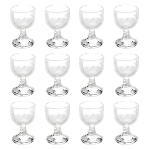 KDAMGOQE Mini Wein, 12 Prozent Mini Weingläser, 0, 6 x 0, 4 Puppenhaus Miniaturen Harz 1/12 Maßstab Accessoires für Dollhouse Kitchen Toys KDAMGOQE Mini Wein, 12 Prozent Mini Weingläser, 0, 6 x 0, 4 Puppenhaus Miniaturen Harz 1/12 Maßstab Accessoires für Dollhouse Kitchen Toys von KDAMGOQE