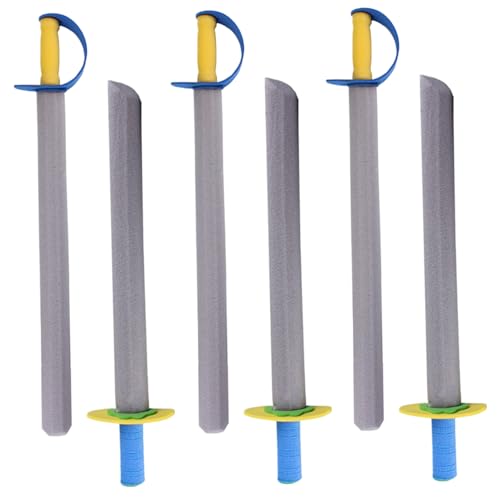 KDAMGOQE Schwerter für Kinder, Schaumschwerte für Kinder, 6 PCs Schwertschwert für 21 in langen Eva -Messern Spielzeugschwert 2 Styles Safe Soft Cosplay für Spielen Spielzeug, zufällig farbiger Griff KDAMGOQE Schwerter für Kinder, Schaumschwerte für Kinder, 6 PCs Schwertschwert für 21 in langen Eva -Messern Spielzeugschwert 2 Styles Safe Soft Cosplay für Spielen Spielzeug, zufällig farbiger Griff von KDAMGOQE