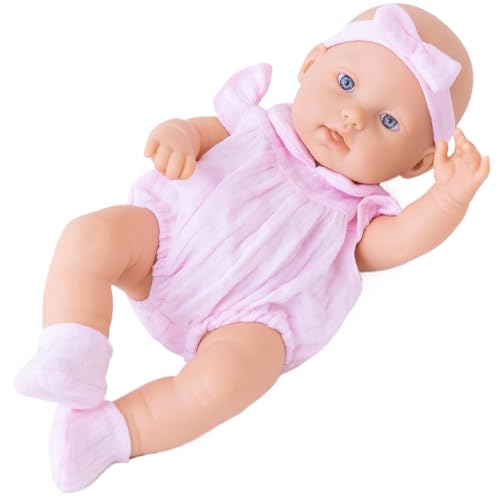 KDAMGOQE Silikon -Babypuppe, realistische Babypuppe 12 Zoll gekleidet mit süßem Gesicht, beweglichen Armen und Beinen waschbarer. von KDAMGOQE