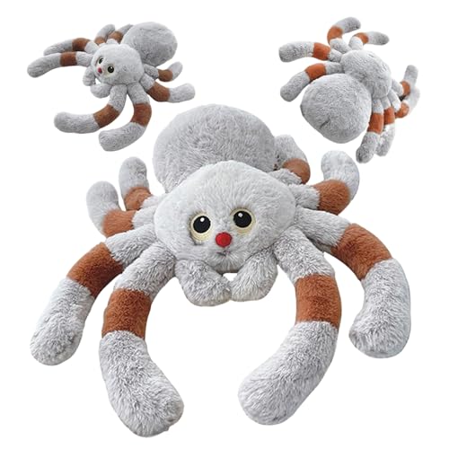 Spider Plüschgefüllte Tierrote Nase Halloween Spider, entzückendes weiches Wurfkissen, Halloween Plüsch für Sofa -Wohndekorationen Geschenke, L. Spider Plüschgefüllte Tierrote Nase Halloween Spider, entzückendes weiches Wurfkissen, Halloween Plüsch für Sofa -Wohndekorationen Geschenke, L. von KDAMGOQE