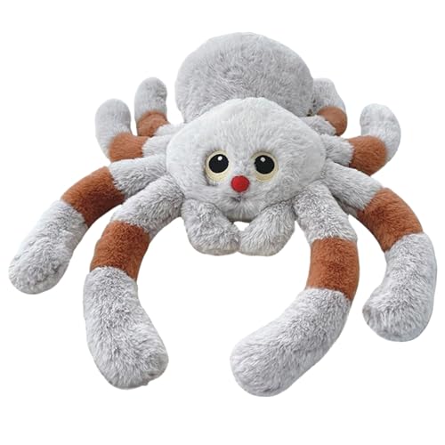 KDAMGOQE Spinnenspielzeug, Spinnenplüschgefüllte Tierrote Nase Halloween, entzückendes weiches Wurfkissen, Halloween Plüsch für Sofa -Wohndekorationen Geschenke, s KDAMGOQE Spinnenspielzeug, Spinnenplüschgefüllte Tierrote Nase Halloween, entzückendes weiches Wurfkissen, Halloween Plüsch für Sofa -Wohndekorationen Geschenke, s von KDAMGOQE