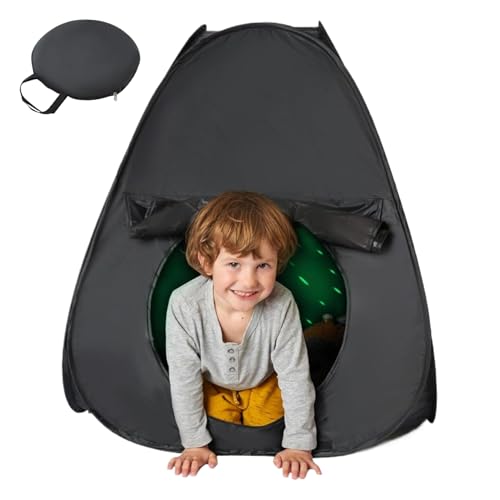 Kinderzelt im Innenbereich, sensorisches Zelt faltbar & tragbares Black Out Leicht zu richten Sie die Eckkinder im Innenbereich für die Linderung von Kinderstressangst und Verbesserung des Fokus 31x3 Kinderzelt im Innenbereich, sensorisches Zelt faltbar & tragbares Black Out Leicht zu richten Sie die Eckkinder im Innenbereich für die Linderung von Kinderstressangst und Verbesserung des Fokus 31x3 von KDAMGOQE