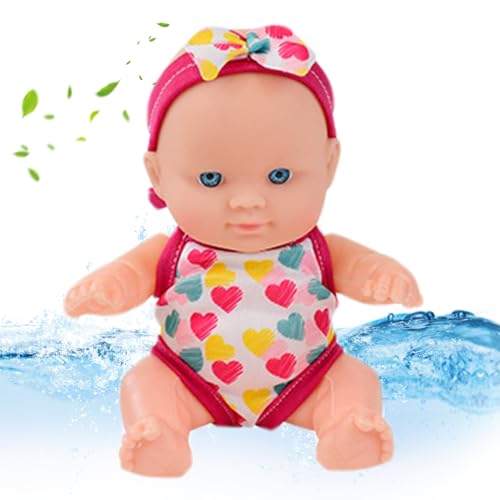 Wasser Babypuppe, Wasser Babypuppe wasserdichtes Schwimmer schwimmendes Bad mit beweglichen Fugen abnehmbare Badeanzüge Schwimmgeschenk für Kinder Badewanne Badezeit Spielstil 2 Wasser Babypuppe, Wasser Babypuppe wasserdichtes Schwimmer schwimmendes Bad mit beweglichen Fugen abnehmbare Badeanzüge Schwimmgeschenk für Kinder Badewanne Badezeit Spielstil 2 von KDAMGOQE