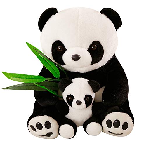 KDFSSIPE Panda Kuscheltier Mini Plüsch PP Baumwolle Mutter und Baby Plüschtier Kindergeschenke als Jungen oder Mädchen Geschenk Niedliche Plüschtiere 25 cm KDFSSIPE Panda Kuscheltier Mini Plüsch PP Baumwolle Mutter und Baby Plüschtier Kindergeschenke als Jungen oder Mädchen Geschenk Niedliche Plüschtiere 25 cm von KDFSSIPE