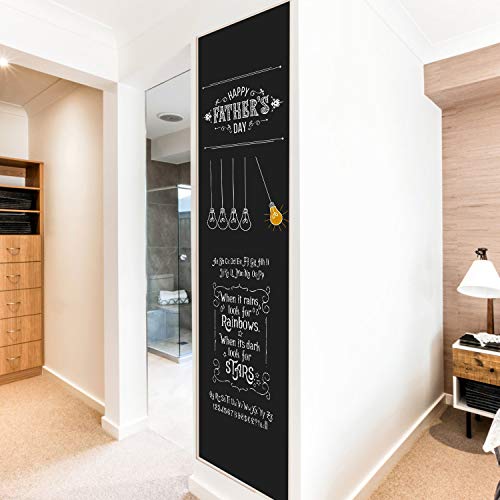 Kreidetafel-Wandaufkleber, Wandaufkleber, Tafeltapete, große Kreidetafel, Kontaktpapierrolle, KDG selbstklebend, DIY, wiederverwendbar, löschbare Aufkleber von KDG