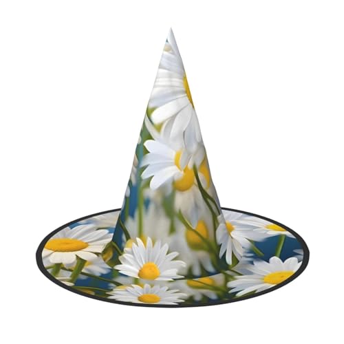 KDKJEDPEAF Blumendruck Halloween Spitzhut für Frauen Magischer Hut Faltbarer Hexenhut Zauberer Partyhut für Cosplay Kostüm & tägliches Zubehör KDKJEDPEAF Blumendruck Halloween Spitzhut für Frauen Magischer Hut Faltbarer Hexenhut Zauberer Partyhut für Cosplay Kostüm & tägliches Zubehör von KDKJEDPEAF