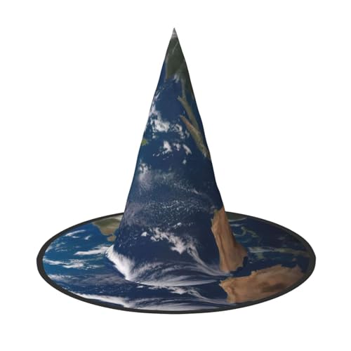 KDKJEDPEAF Erddruck Halloween Spitzhut für Frauen, magischer Hut, faltbarer Hexenhut-Zauberer Partyhut für Cosplay-Kostüm & tägliches Zubehör KDKJEDPEAF Erddruck Halloween Spitzhut für Frauen, magischer Hut, faltbarer Hexenhut-Zauberer Partyhut für Cosplay-Kostüm & tägliches Zubehör von KDKJEDPEAF