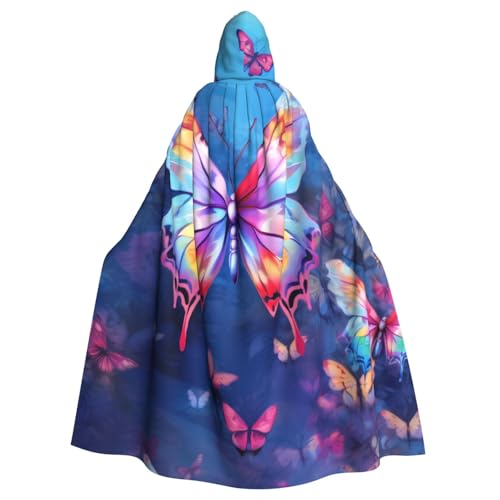 KDKJEDPEAF Halloween-Umhang mit Kapuze für Erwachsene, Hexe/Zauberer, übergroße Kapuze, Schmetterling, _20240803151548, Cosplay-Kostüm KDKJEDPEAF Halloween-Umhang mit Kapuze für Erwachsene, Hexe/Zauberer, übergroße Kapuze, Schmetterling, _20240803151548, Cosplay-Kostüm von KDKJEDPEAF