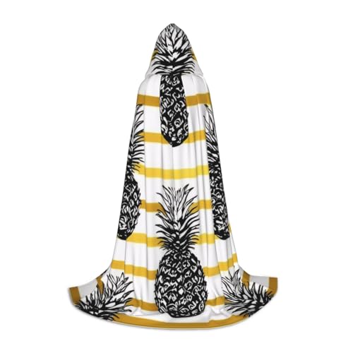 KDKJEDPEAF Langer Kapuzenumhang für Teenager, Ananas, bodenlanger Kapuzenumhang, Halloween, Cosplay-Kostüm KDKJEDPEAF Langer Kapuzenumhang für Teenager, Ananas, bodenlanger Kapuzenumhang, Halloween, Cosplay-Kostüm von KDKJEDPEAF