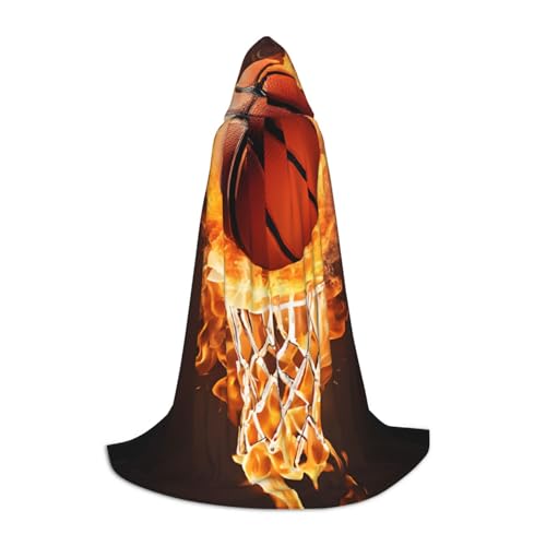 KDKJEDPEAF Langer Kapuzenumhang für Teenager, Basketball, bodenlang, Kapuzenumhang, Halloween, Cosplay-Kostüm KDKJEDPEAF Langer Kapuzenumhang für Teenager, Basketball, bodenlang, Kapuzenumhang, Halloween, Cosplay-Kostüm von KDKJEDPEAF