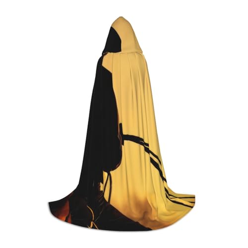 KDKJEDPEAF Langer Kapuzenumhang für Teenager, Cowboy mit Lasso, bodenlanger Kapuzenumhang, Halloween, Cosplay-Kostüm KDKJEDPEAF Langer Kapuzenumhang für Teenager, Cowboy mit Lasso, bodenlanger Kapuzenumhang, Halloween, Cosplay-Kostüm von KDKJEDPEAF