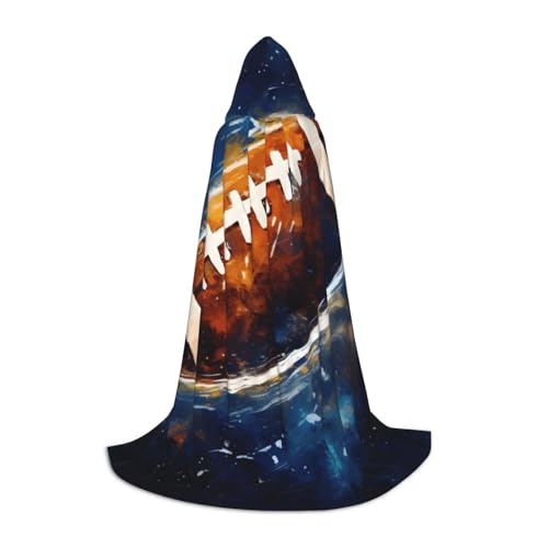 KDKJEDPEAF Langer Kapuzenumhang für Teenager, Galaxie, Weltraum, Fußball, bodenlang, Kapuzenumhang, Halloween, Cosplay-Kostüm KDKJEDPEAF Langer Kapuzenumhang für Teenager, Galaxie, Weltraum, Fußball, bodenlang, Kapuzenumhang, Halloween, Cosplay-Kostüm von KDKJEDPEAF