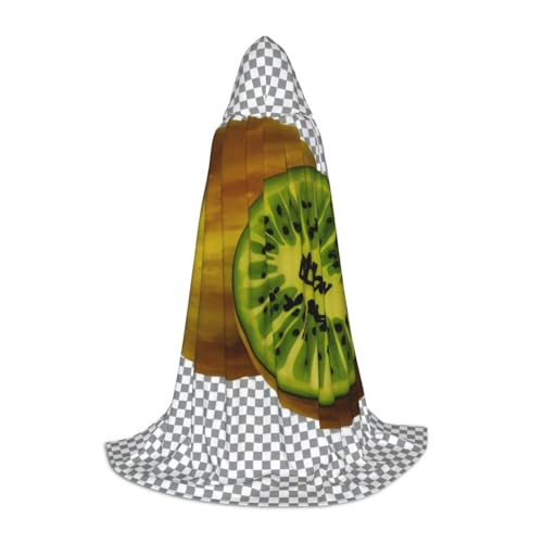 KDKJEDPEAF Langer Kapuzenumhang für Teenager, Kiwi, bodenlanger Kapuzenumhang, Halloween, Cosplay-Kostüm KDKJEDPEAF Langer Kapuzenumhang für Teenager, Kiwi, bodenlanger Kapuzenumhang, Halloween, Cosplay-Kostüm von KDKJEDPEAF