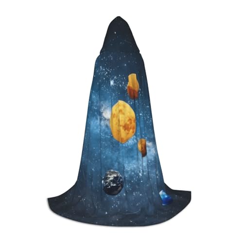 KDKJEDPEAF Langer Kapuzenumhang für Teenager, Milchstraße, bodenlanger Kapuzenumhang, Halloween, Cosplay-Kostüm KDKJEDPEAF Langer Kapuzenumhang für Teenager, Milchstraße, bodenlanger Kapuzenumhang, Halloween, Cosplay-Kostüm von KDKJEDPEAF