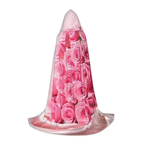 KDKJEDPEAF Langer Kapuzenumhang für Teenager, Rose, bodenlanger Kapuzenumhang, Halloween, Cosplay-Kostüm KDKJEDPEAF Langer Kapuzenumhang für Teenager, Rose, bodenlanger Kapuzenumhang, Halloween, Cosplay-Kostüm von KDKJEDPEAF
