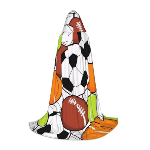KDKJEDPEAF Langer Kapuzenumhang für Teenager, Sport, Ball, bodenlanger Kapuzenumhang, Halloween, Cosplay-Kostüm KDKJEDPEAF Langer Kapuzenumhang für Teenager, Sport, Ball, bodenlanger Kapuzenumhang, Halloween, Cosplay-Kostüm von KDKJEDPEAF