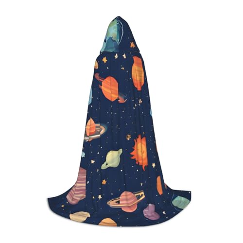 KDKJEDPEAF Langer Kapuzenumhang für Teenager, Sternhaufen, bodenlanger Kapuzenumhang, Halloween, Cosplay-Kostüm KDKJEDPEAF Langer Kapuzenumhang für Teenager, Sternhaufen, bodenlanger Kapuzenumhang, Halloween, Cosplay-Kostüm von KDKJEDPEAF