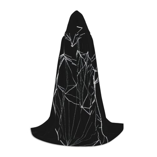 KDKJEDPEAF Langer Kapuzenumhang für Teenager, bodenlanger Kapuzenumhang für Halloween, Cosplay-Kostüm KDKJEDPEAF Langer Kapuzenumhang für Teenager, bodenlanger Kapuzenumhang für Halloween, Cosplay-Kostüm von KDKJEDPEAF