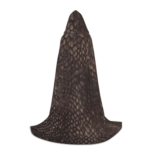 KDKJEDPEAF Langer Kapuzenumhang für Teenager, klassische Schlangenhaut, bodenlanger Kapuzenumhang, Halloween, Cosplay-Kostüm KDKJEDPEAF Langer Kapuzenumhang für Teenager, klassische Schlangenhaut, bodenlanger Kapuzenumhang, Halloween, Cosplay-Kostüm von KDKJEDPEAF