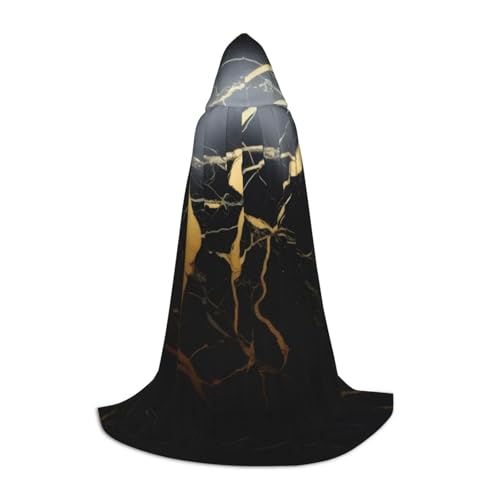 KDKJEDPEAF Langer Kapuzenumhang für Teenager, schwarzer Marmor, bodenlang, Kapuzenumhang, Halloween, Cosplay-Kostüm KDKJEDPEAF Langer Kapuzenumhang für Teenager, schwarzer Marmor, bodenlang, Kapuzenumhang, Halloween, Cosplay-Kostüm von KDKJEDPEAF