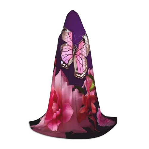 KDKJEDPEAF Langer Kapuzenumhang für Teenager-Blume; bodenlanger Kapuzenumhang für Halloween, Cosplay-Kostüm KDKJEDPEAF Langer Kapuzenumhang für Teenager-Blume; bodenlanger Kapuzenumhang für Halloween, Cosplay-Kostüm von KDKJEDPEAF