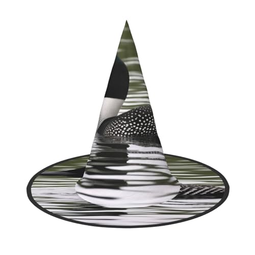 KDKJEDPEAF Loon Nature Spitzhut mit Vögeln für Damen, magischer Hut, faltbarer Hexenhut, Partyhut für Cosplay, Kostüm und tägliches Zubehör KDKJEDPEAF Loon Nature Spitzhut mit Vögeln für Damen, magischer Hut, faltbarer Hexenhut, Partyhut für Cosplay, Kostüm und tägliches Zubehör von KDKJEDPEAF