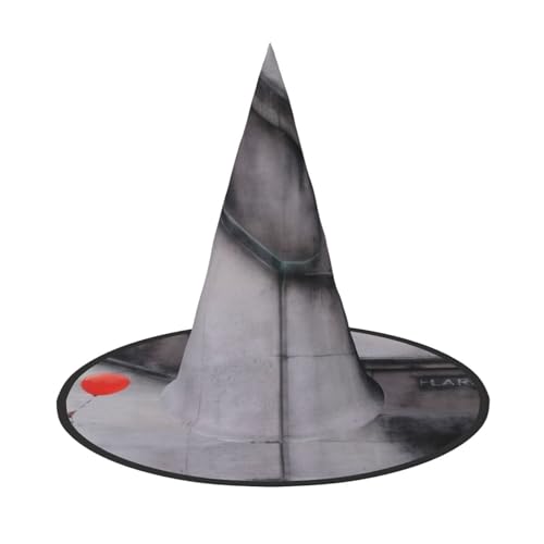 KDKJEDPEAF Mädchen mit Luftballons Druck Halloween Spitzhut für Frauen, magischer Hut, faltbarer Hexenhut-Zauberer Partyhut für Cosplay-Kostüm & tägliches Zubehör KDKJEDPEAF Mädchen mit Luftballons Druck Halloween Spitzhut für Frauen, magischer Hut, faltbarer Hexenhut-Zauberer Partyhut für Cosplay-Kostüm & tägliches Zubehör von KDKJEDPEAF