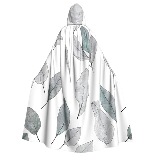 KDKJEDPEAF Unisex Erwachsene Halloween Kapuzenumhang – Hexe/Zauberer Oversize Kapuze Robe, Basilikum, Thymian Dill & Rosmar-Druck, Cosplay-Kostüm KDKJEDPEAF Unisex Erwachsene Halloween Kapuzenumhang – Hexe/Zauberer Oversize Kapuze Robe, Basilikum, Thymian Dill & Rosmar-Druck, Cosplay-Kostüm von KDKJEDPEAF