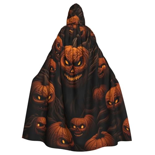 KDKJEDPEAF Unisex Erwachsene Halloween Kapuzenumhang - Hexe/Zauberer Oversize Kapuze Robe, Halloween Print Cosplay Kostüm KDKJEDPEAF Unisex Erwachsene Halloween Kapuzenumhang - Hexe/Zauberer Oversize Kapuze Robe, Halloween Print Cosplay Kostüm von KDKJEDPEAF