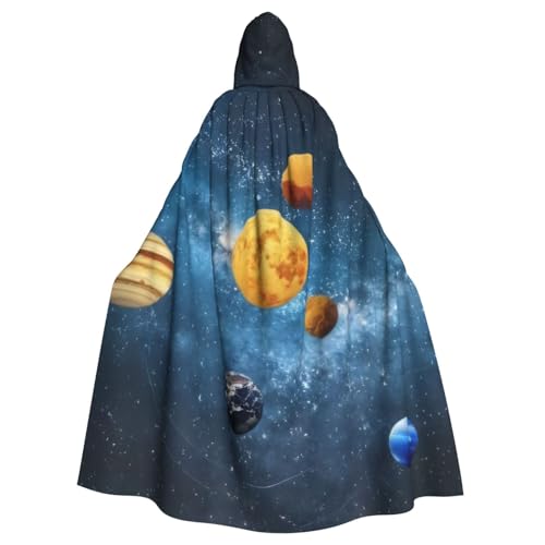 KDKJEDPEAF Unisex Erwachsene Halloween Kapuzenumhang - Hexe/Zauberer Oversize Kapuze Robe, Milchstraße Bild Druck Cosplay Kostüm KDKJEDPEAF Unisex Erwachsene Halloween Kapuzenumhang - Hexe/Zauberer Oversize Kapuze Robe, Milchstraße Bild Druck Cosplay Kostüm von KDKJEDPEAF