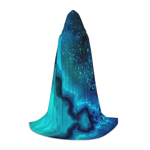 KDSEFHHCB Kapuzenumhang für Teenager, Halloween, Weihnachten, Party, Cosplay, Kostüm, Aquablau, Türkis, Hellblau KDSEFHHCB Kapuzenumhang für Teenager, Halloween, Weihnachten, Party, Cosplay, Kostüm, Aquablau, Türkis, Hellblau von KDSEFHHCB