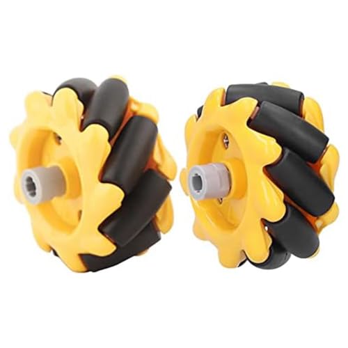 KEALBAUS Mecanum-Rad, 48 mm, Omnidirektionales Rad, intelligenter Roboter, Autozubehör, Teile zum Basteln KEALBAUS Mecanum-Rad, 48 mm, Omnidirektionales Rad, intelligenter Roboter, Autozubehör, Teile zum Basteln von KEALBAUS