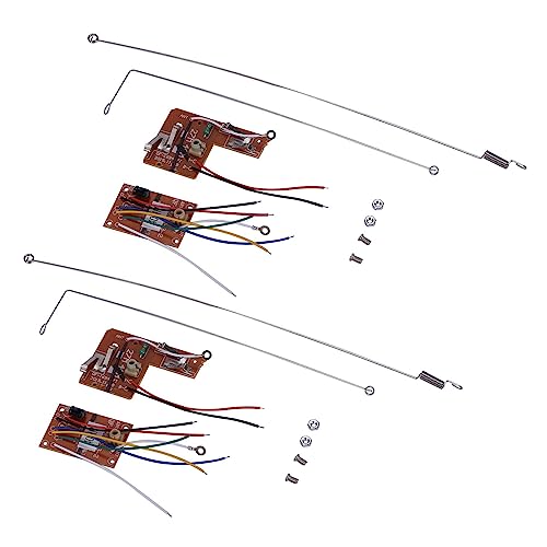 KEALLANS 2 Sets 4 CH 40 MHz Fernsender und Empfänger Rat mit Antenne für DIY RC Auto Roboter Fernbedienung Spielzeug Teile von KEALLANS