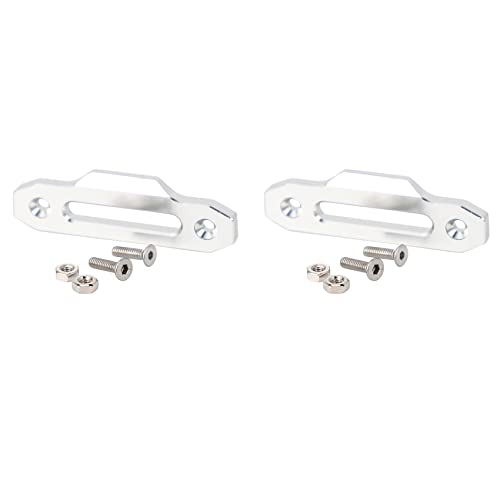 KEALLANS 2 x Hawl Fairlead Seilwinden-Halterung aus legiertem Metall für RC 4WD D90 1/10 RC Raupe von KEALLANS