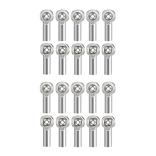 KEALLANS 20 Stück Serie Krawattenklammer aus Metall, mit Haken und Kugeln, für die Fernbedienung, 1/10 der auf Raupe KEALLANS 20 Stück Serie Krawattenklammer aus Metall, mit Haken und Kugeln, für die Fernbedienung, 1/10 der auf Raupe von KEALLANS