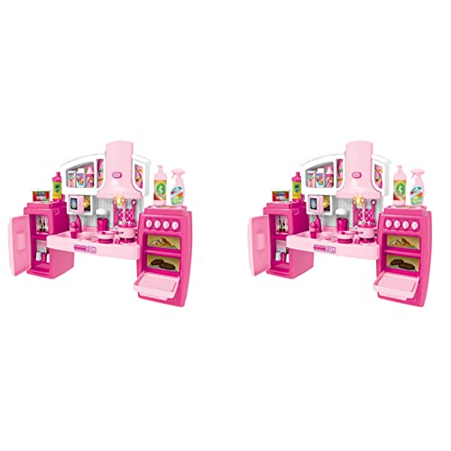 KEALLANS 24x Spielzeug Set Musik Rollen Spiel Zubehör Küchen Spielzeug Set Küchen Spiel Geschirrset für Kinder - Rosa KEALLANS 24x Spielzeug Set Musik Rollen Spiel Zubehör Küchen Spielzeug Set Küchen Spiel Geschirrset für Kinder - Rosa von KEALLANS