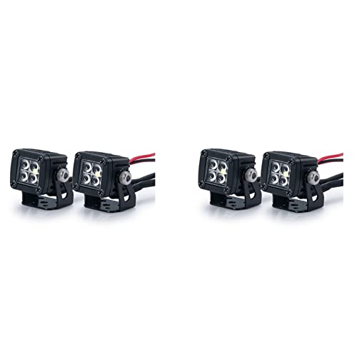 KEALLANS 4X Modifizierte Scheinwerfer Spotlights Car Top Lights Bumper Lights für AXIAL SCX10 TRX4 TRX6 1/10 RC Crawler Car,A KEALLANS 4X Modifizierte Scheinwerfer Spotlights Car Top Lights Bumper Lights für AXIAL SCX10 TRX4 TRX6 1/10 RC Crawler Car,A von KEALLANS