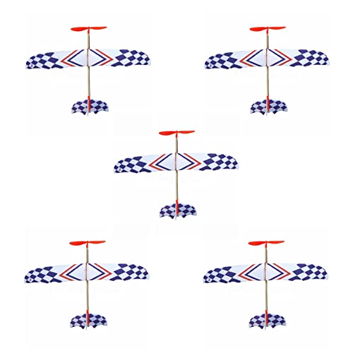 KEALLANS 5 x Elastic Federmäppchen, Modell Flugzeug, Basteln, Schaumstoff, Modell, Flugzeug, Lernspielzeug KEALLANS 5 x Elastic Federmäppchen, Modell Flugzeug, Basteln, Schaumstoff, Modell, Flugzeug, Lernspielzeug von KEALLANS