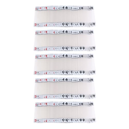 KEALLANS 5X Kreative Transparente Plastikwasserdichte Schuerhaken-Neuheits-Poker-Index-Spielkarten KEALLANS 5X Kreative Transparente Plastikwasserdichte Schuerhaken-Neuheits-Poker-Index-Spielkarten von KEALLANS