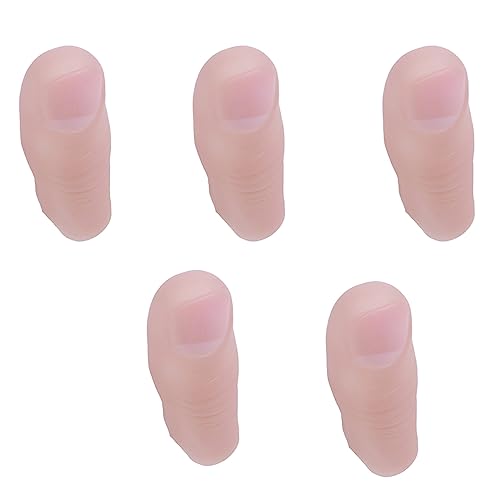 KEALLANS 5X Weich-Daumenspitze Finger Gefaelscht-Zaubertrick Lustiges Spielzeug von KEALLANS