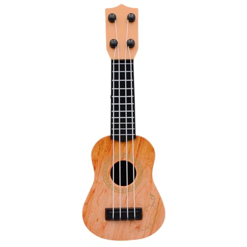 KEALLANS Gelb Kinder Klassische Ukulele Gitarre Spielzeug Früherziehung Kleine Gitarre Partyzubehör verstellbar KEALLANS Gelb Kinder Klassische Ukulele Gitarre Spielzeug Früherziehung Kleine Gitarre Partyzubehör verstellbar von KEALLANS