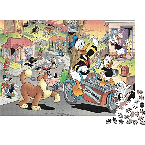 1000 Teile Puzzle, Holzpuzzle, Donald Duck Puzzles Für Erwachsene, 1000 Teile Puzzle Für Jugendliche & Erwachsene von KEBIA